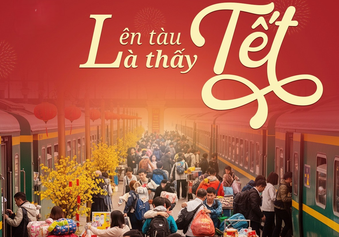 ĐI TÀU VỀ QUÊ ĂN TẾT - NHỚ VÀI LƯU Ý ĐỂ HÀNH TRÌNH THÊM TRỌN VẸN NHÉ” 🌸🚉